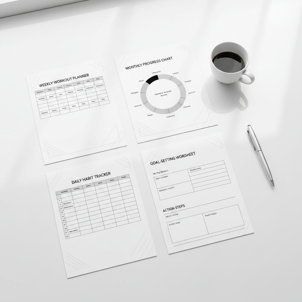 Flat lay mockup
